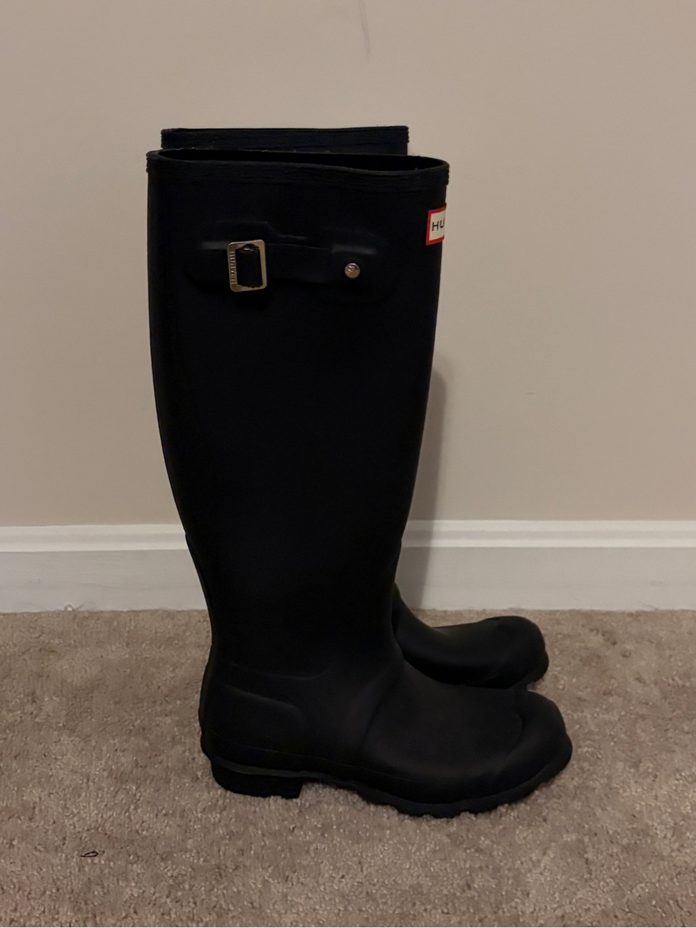 Hunter Original Tall Rain Boots - Black - women’s